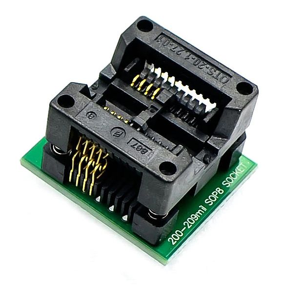 IC Programmer Adapter Socket SOP-8 200mil naar DIP-8